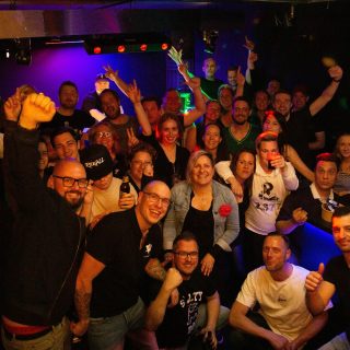 Last Friday we started a new WKND with this group of hardstyle lovers! Will you party with us next time?🎉
.
.
.
.
#realhardstyle #wknd #radio #rhstudios #livestream #grouppic #hardstyle #hardstylelover #hardstylefamily #harddance #hardstyledj #envine #zerox #rwnd #amotion #foto #friends #dj #djstudio #hardstylemusic  @realhardstyle @by.sophia.fotografie